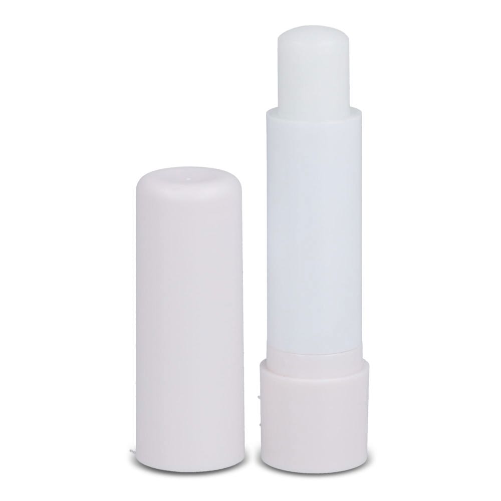 Klassischer Lippenpflegestift aus recycelten Materialien - Weiss