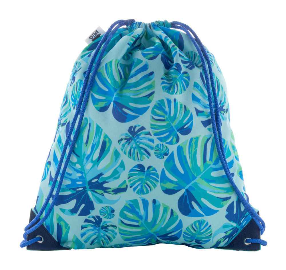 CreaDraw Supreme - Individueller Turnbeutel - blau/weiß