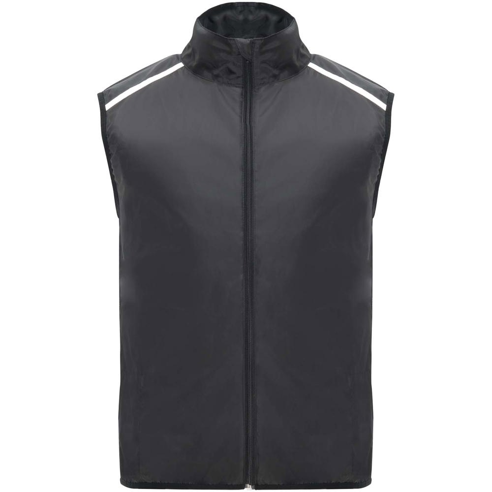 Jannu leichte Laufweste Unisex - Schwarz