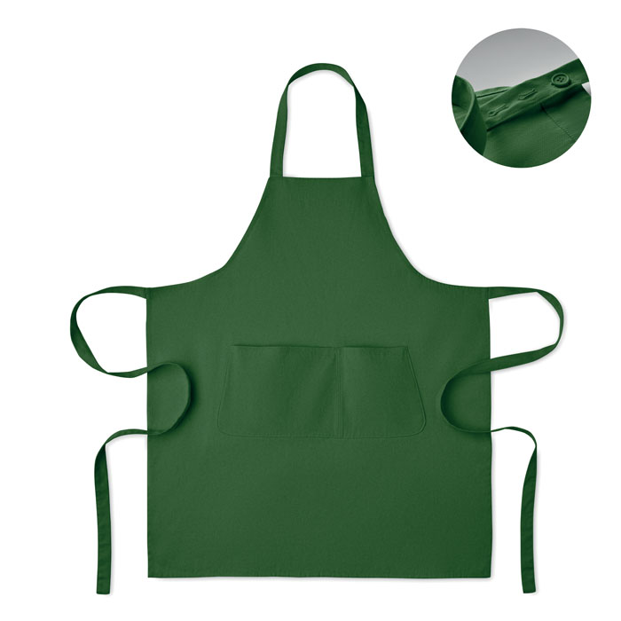 GAMMA - Küchenschürze Organic Cotton - dunkelgrün