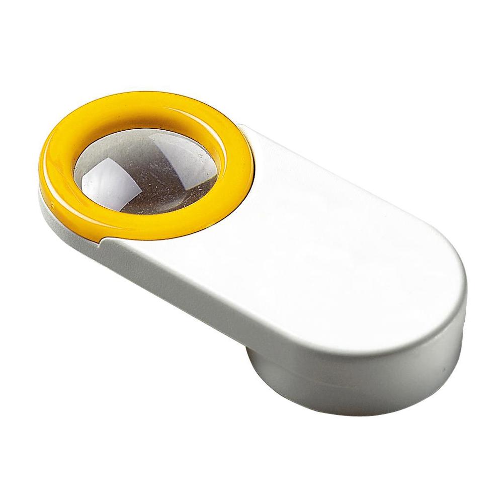 Magnet "Lupe" - standard-gelb