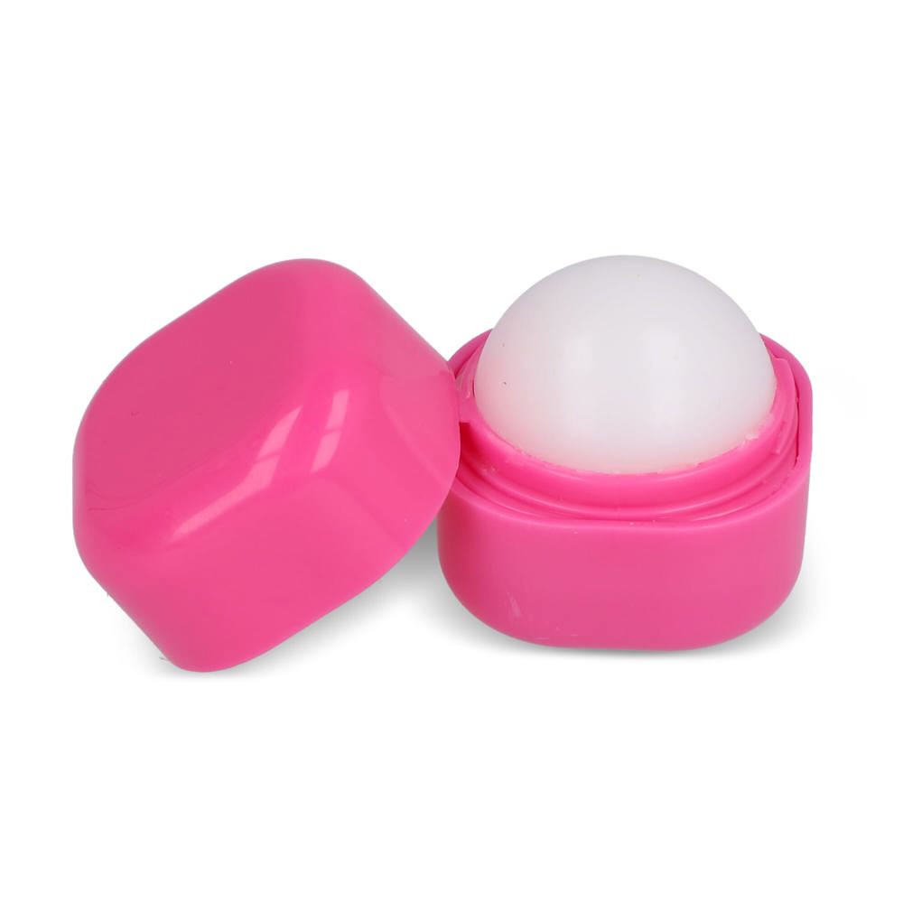 Kubischer Lippenpflegestift aus recyceltem ABS - Rosa
