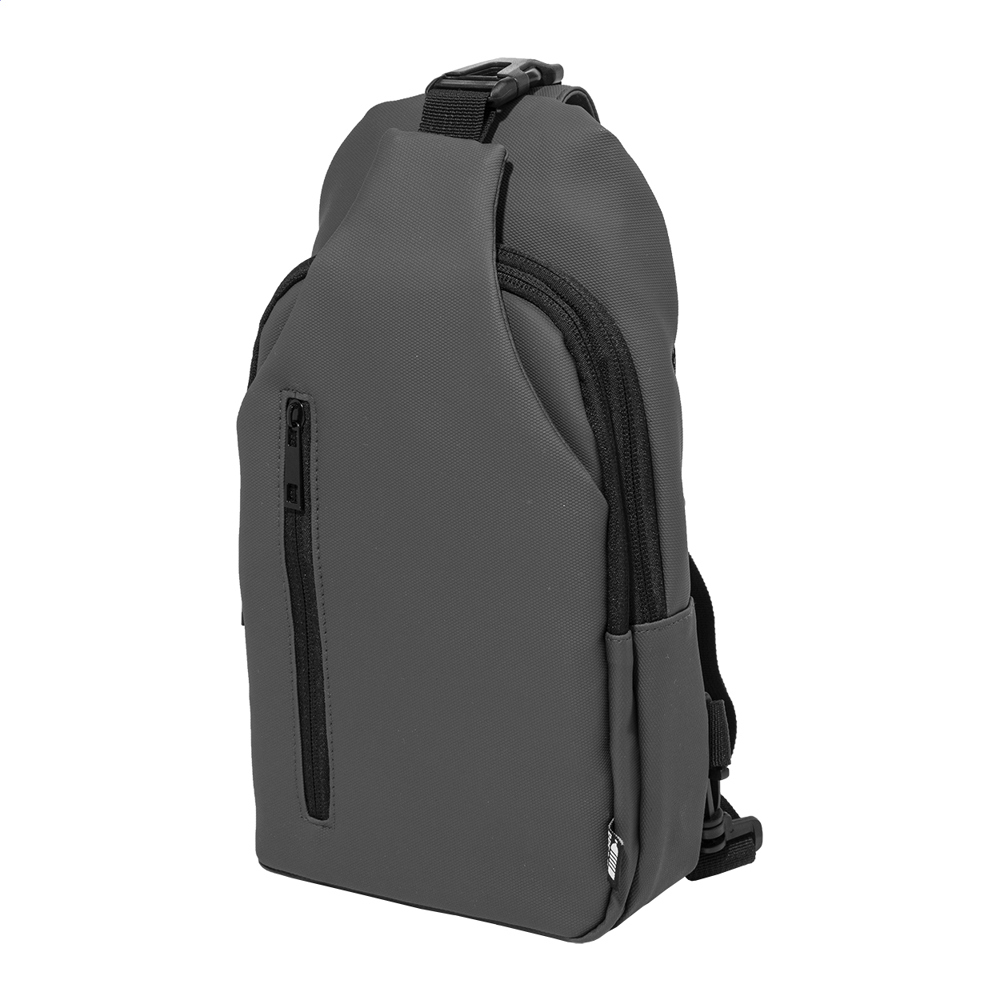 Crobud - Shoulder bag, RPET - grau