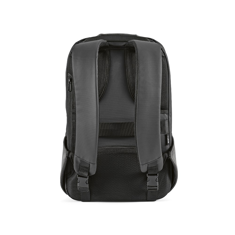 Abrantes 20L Rucksack rPET - TSA-Schloss und schnittfester Stoff - Dunkelgrau