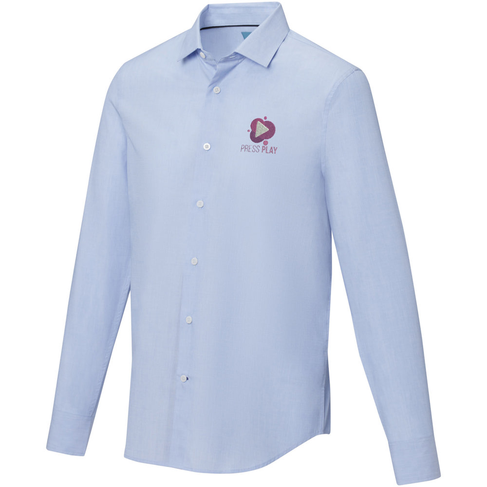 Cuprite Langarm Shirt aus Bio-Baumwolle für Herren
