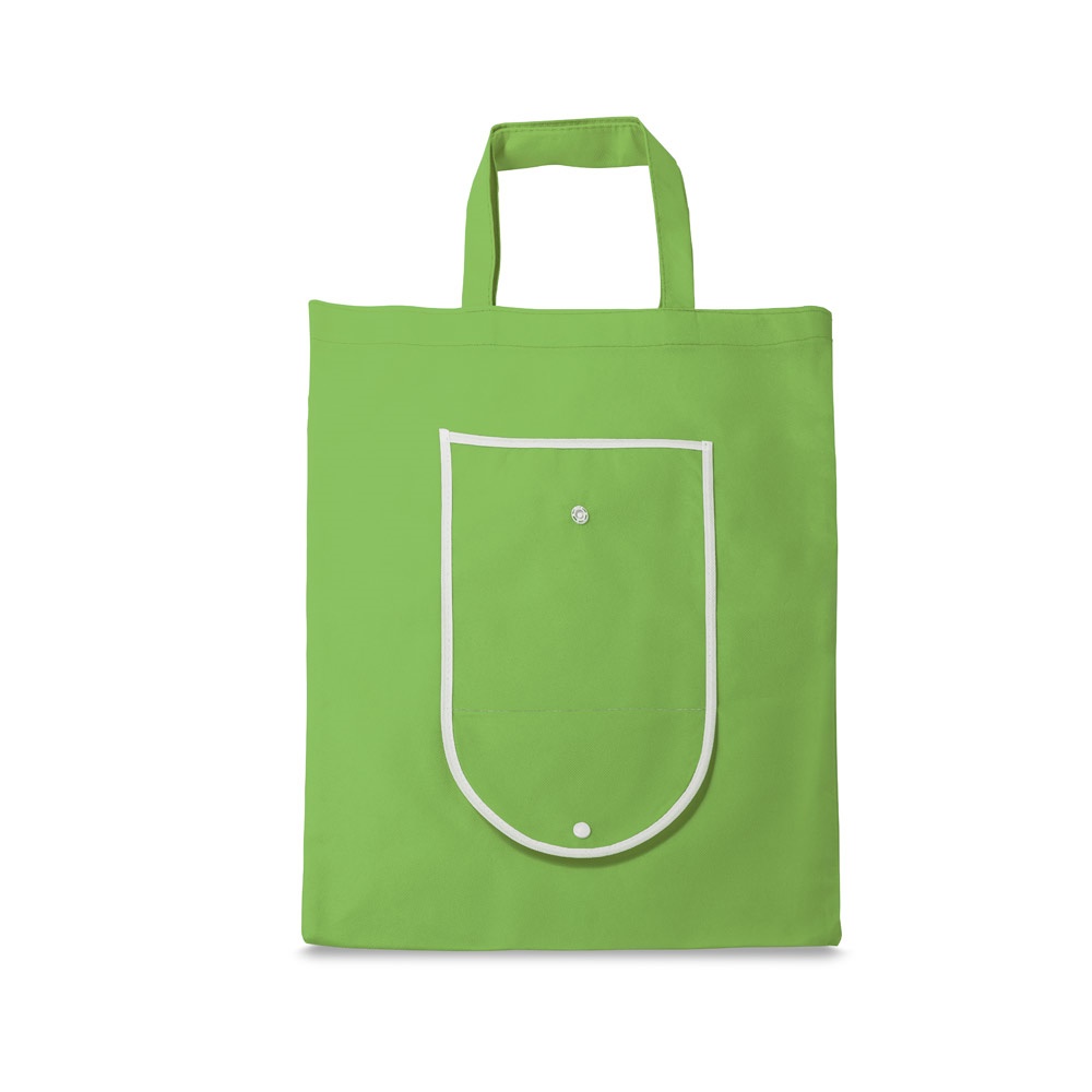 ARLON. Faltbare Einkaufstasche aus Non-woven (80 g/m²) - Hellgrün
