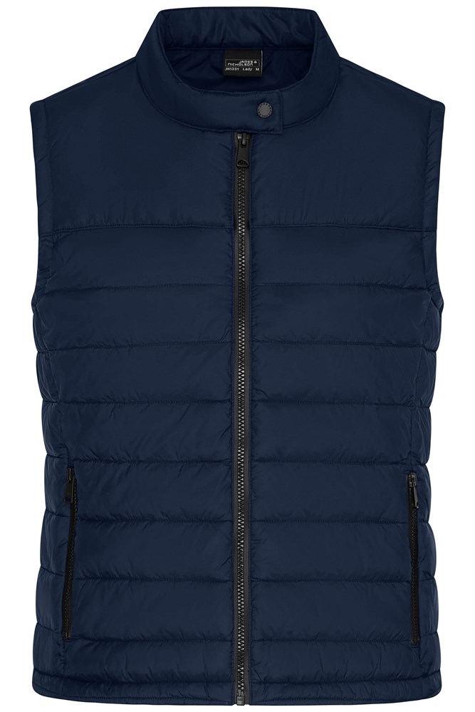 Ladies' Padded Vest GRS - Navy (ca. Pantone 296C)