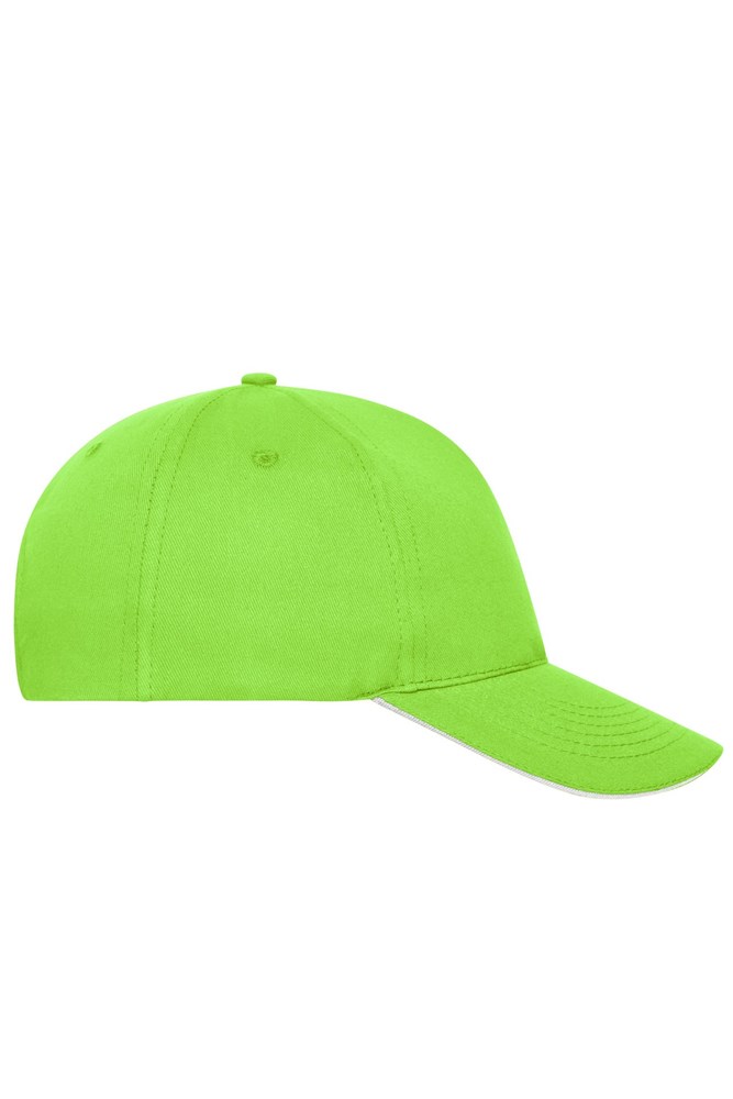 5 Panel Sandwich Cap Organic Cotton