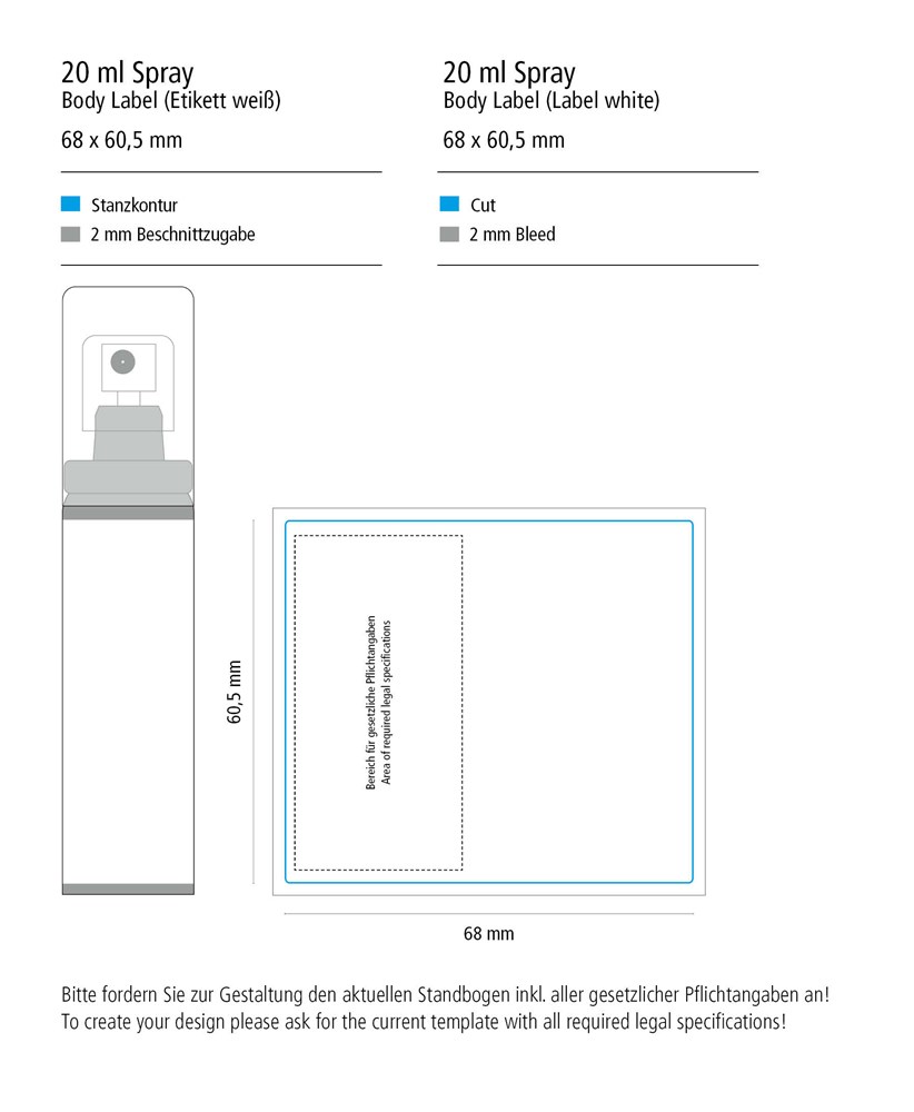 Anti-Juckreiz Spray, 20 ml, Body Label