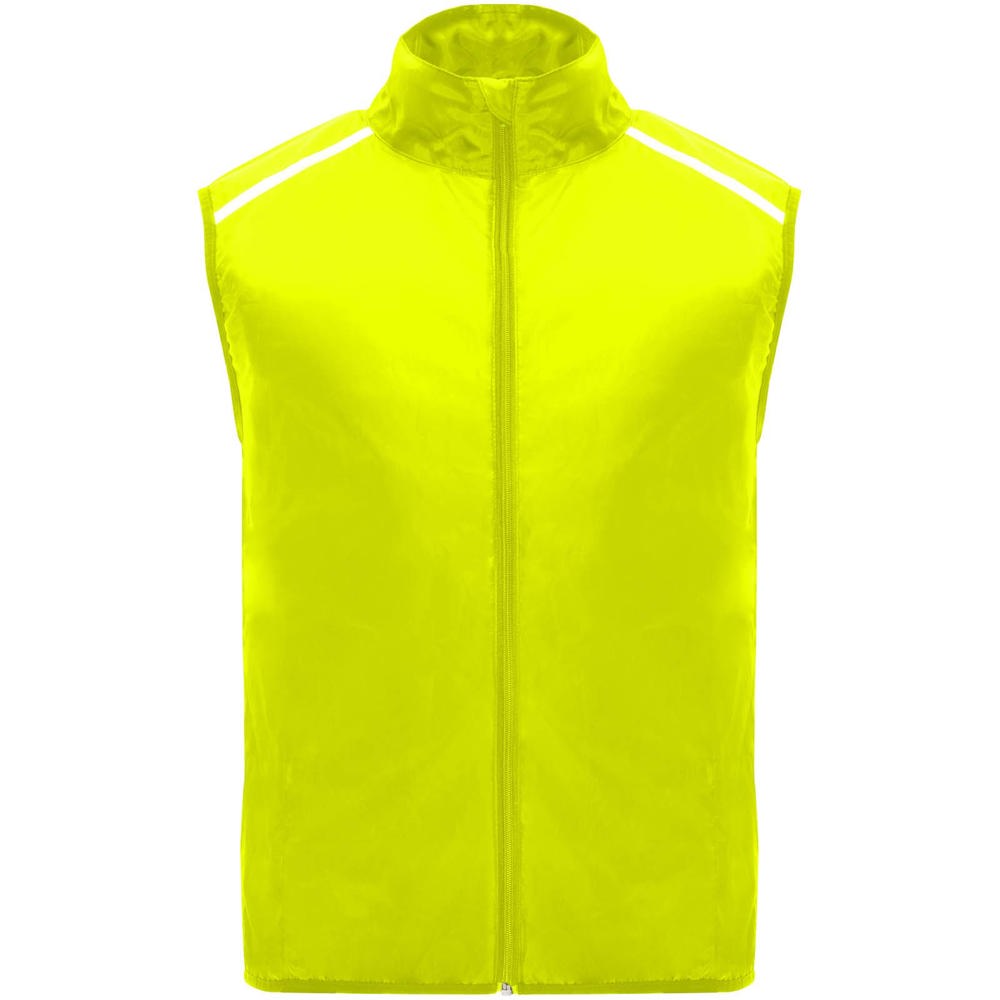 Jannu leichte Laufweste Unisex - fluorgelb