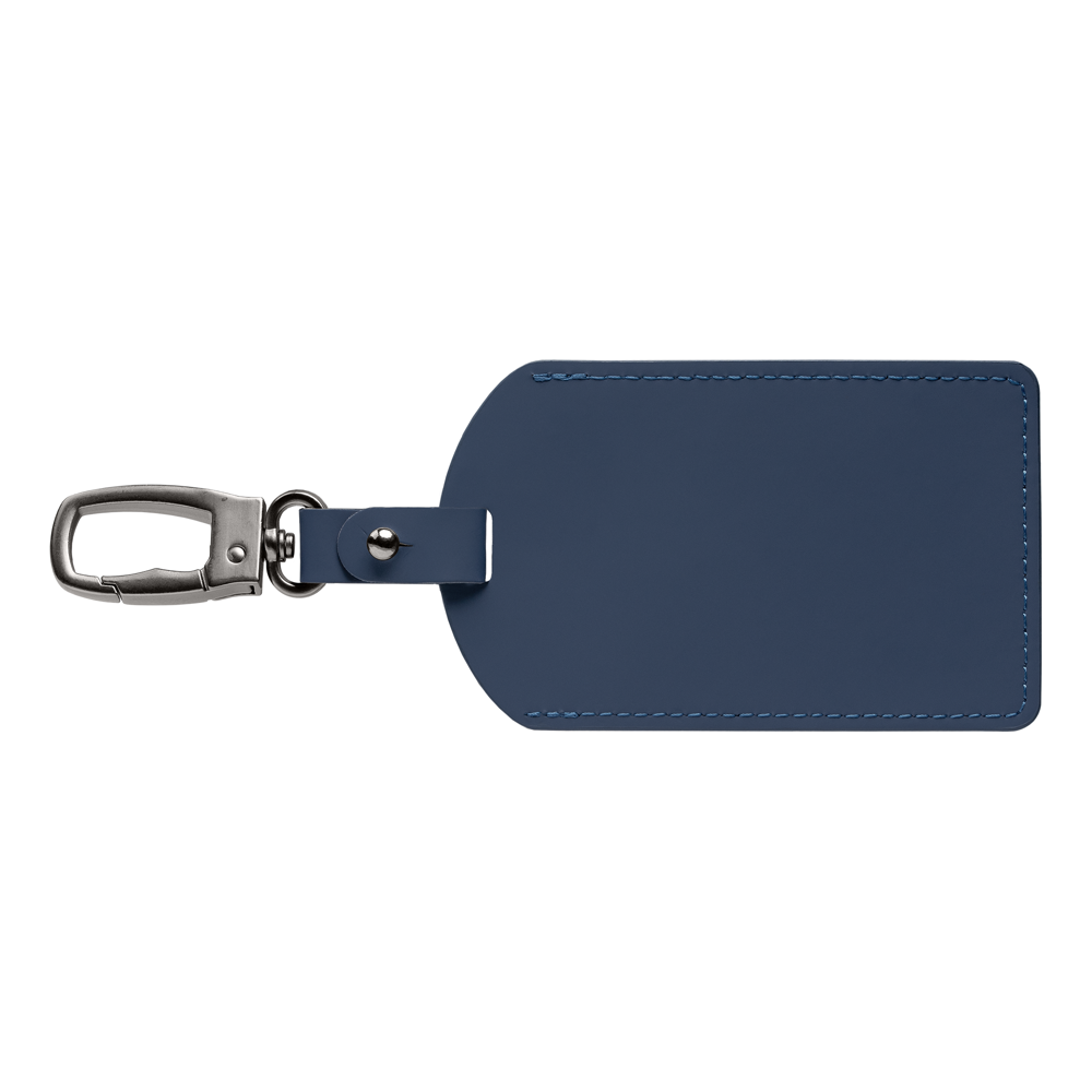 Malmö Karabiner-Gepäckanhänger aus recyceltem Metall – 6,5 x 17,5 cm
