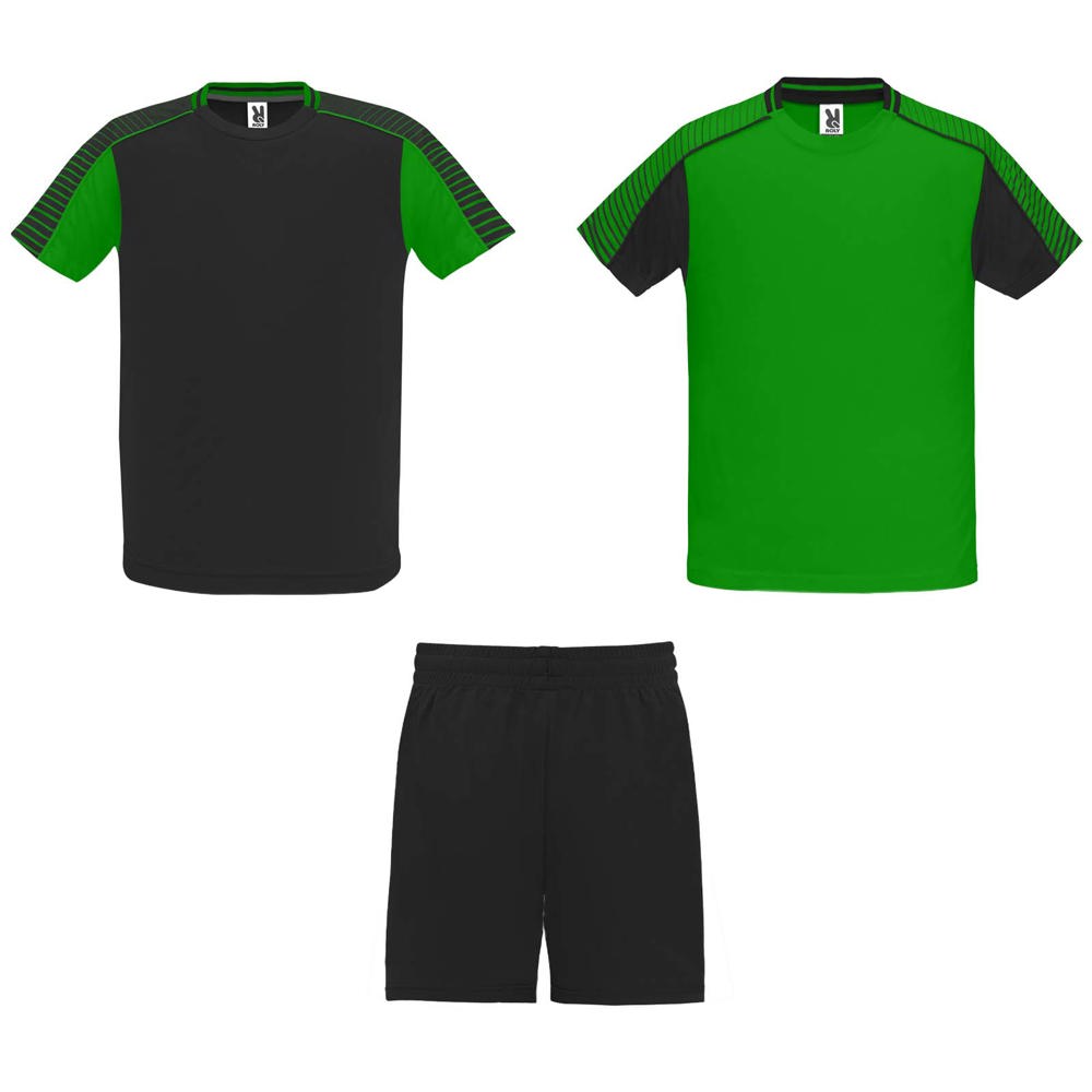 Juve 140 g/m² Sport-Set für Kinder - farngrün, schwarz