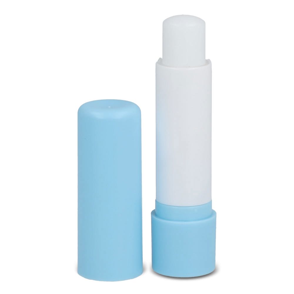 Klassischer Lippenpflegestift aus recycelten Materialien - Hellblau