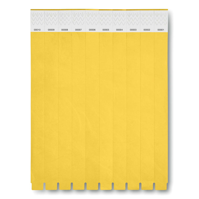 TYVEK - Tyvek® Event Armband - gelb