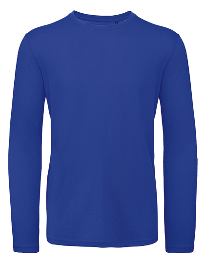 B&C BE INSPIRED - Inspire Long Sleeve T /Men_° - Cobalt Blue