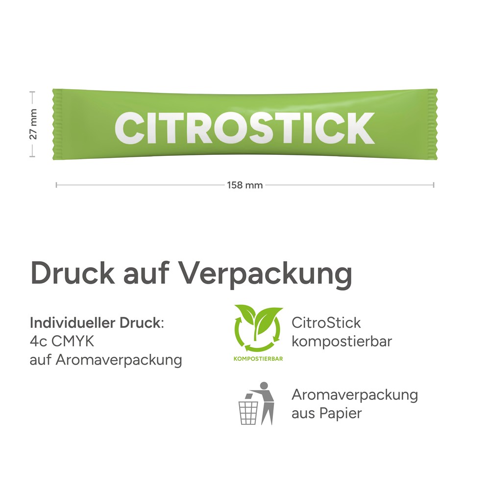 CitroStick - Heisse Zitrone - Individ. Design