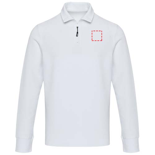 Apollo 245 g/m² Langarm Poloshirt Unisex mit Reißverschluss