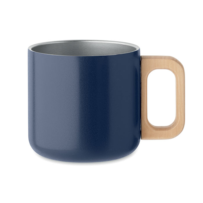 ACERO - Doppelwandiger Becher 350 ml - marineblau