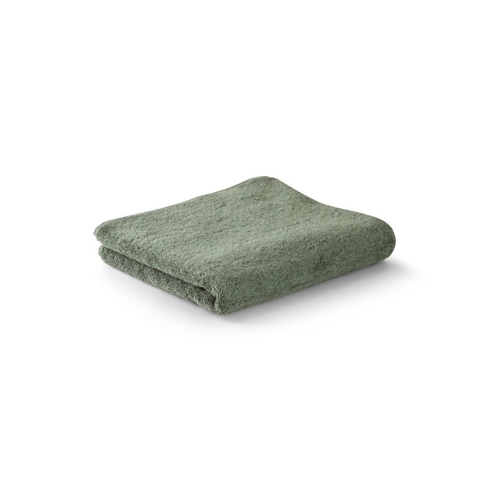 BARDEM L. Badehandtuch (500g/m²) aus Baumwolle (82%) und recycelter Baumwolle (18%) - Dunkelgrün