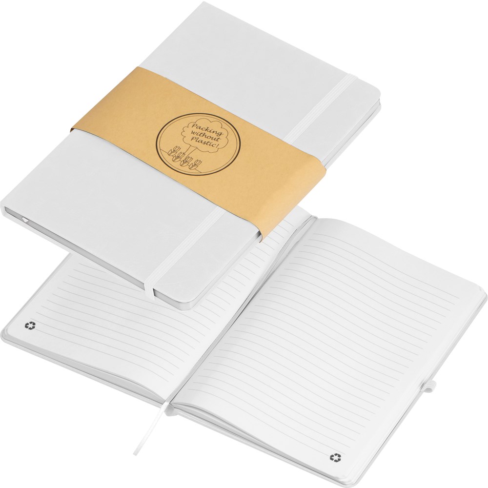 A5 Notizbuch CLEO - Weiß