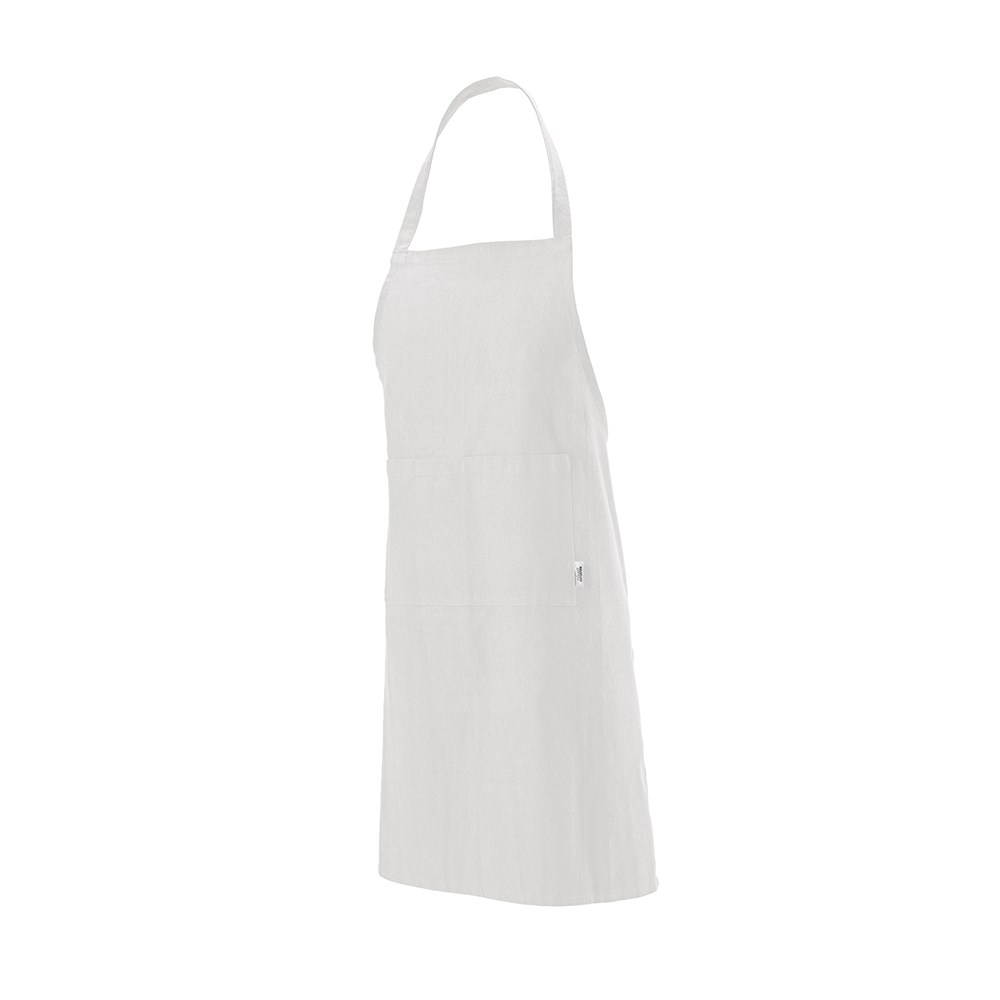 Rubens Schürze aus recy.Baumwolle 180 g/m² - Weiß