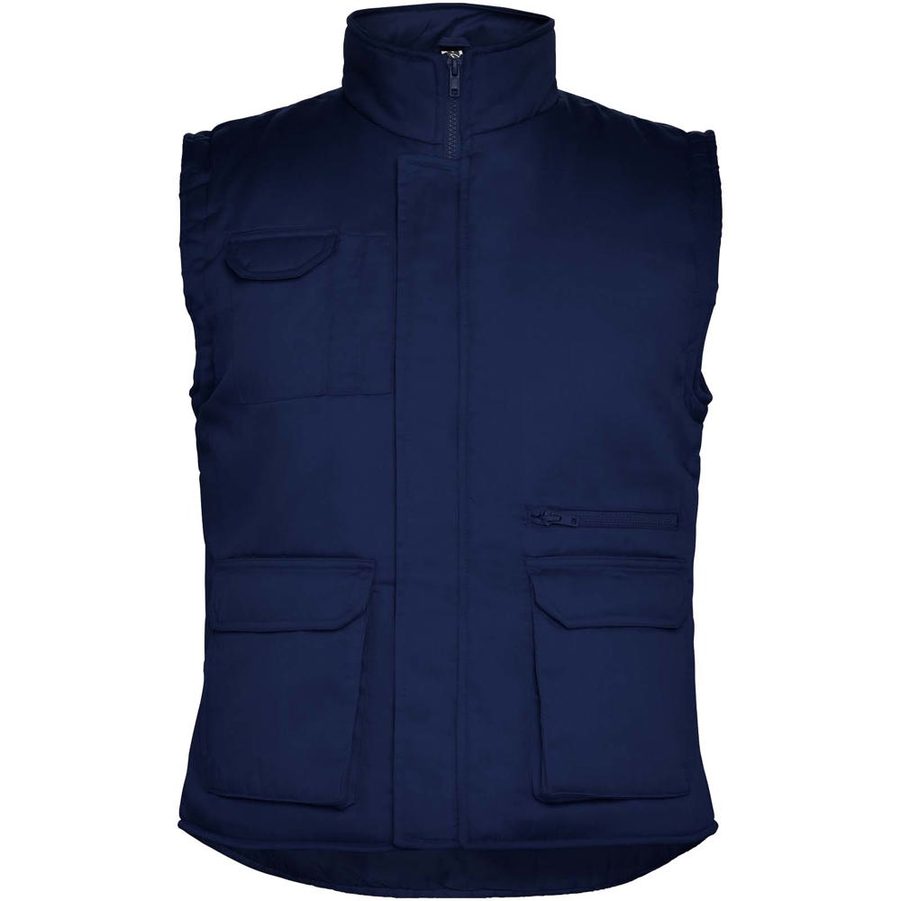 Almanzor Vielseitige Thermo Arbeitsweste mit hohem Kragen - marineblau